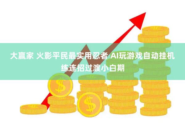 大赢家 火影平民最实用忍者 AI玩游戏自动挂机练连招过渡小白期